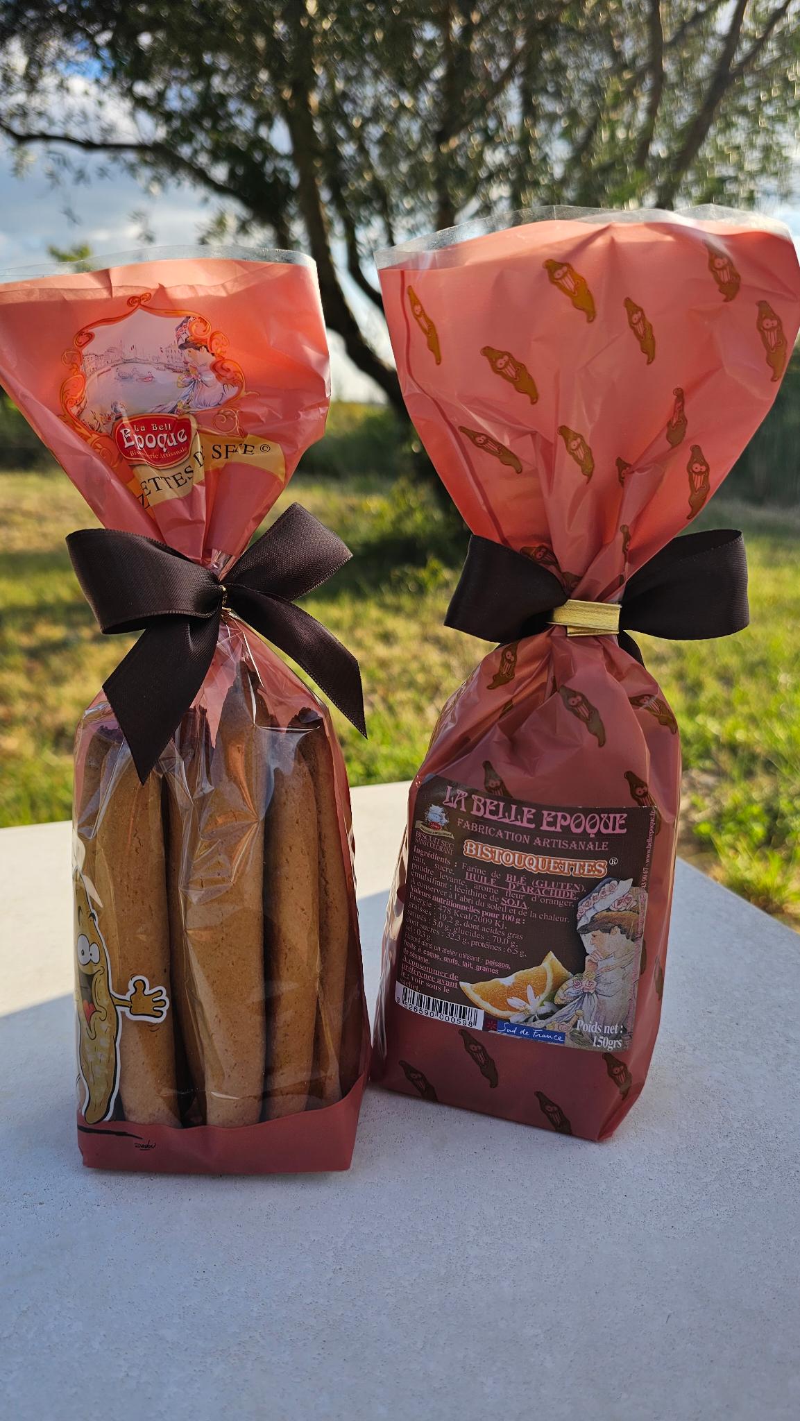 Les Bistouquettes à la fleur d'oranger Sachet 150gr - La Belle Epoque