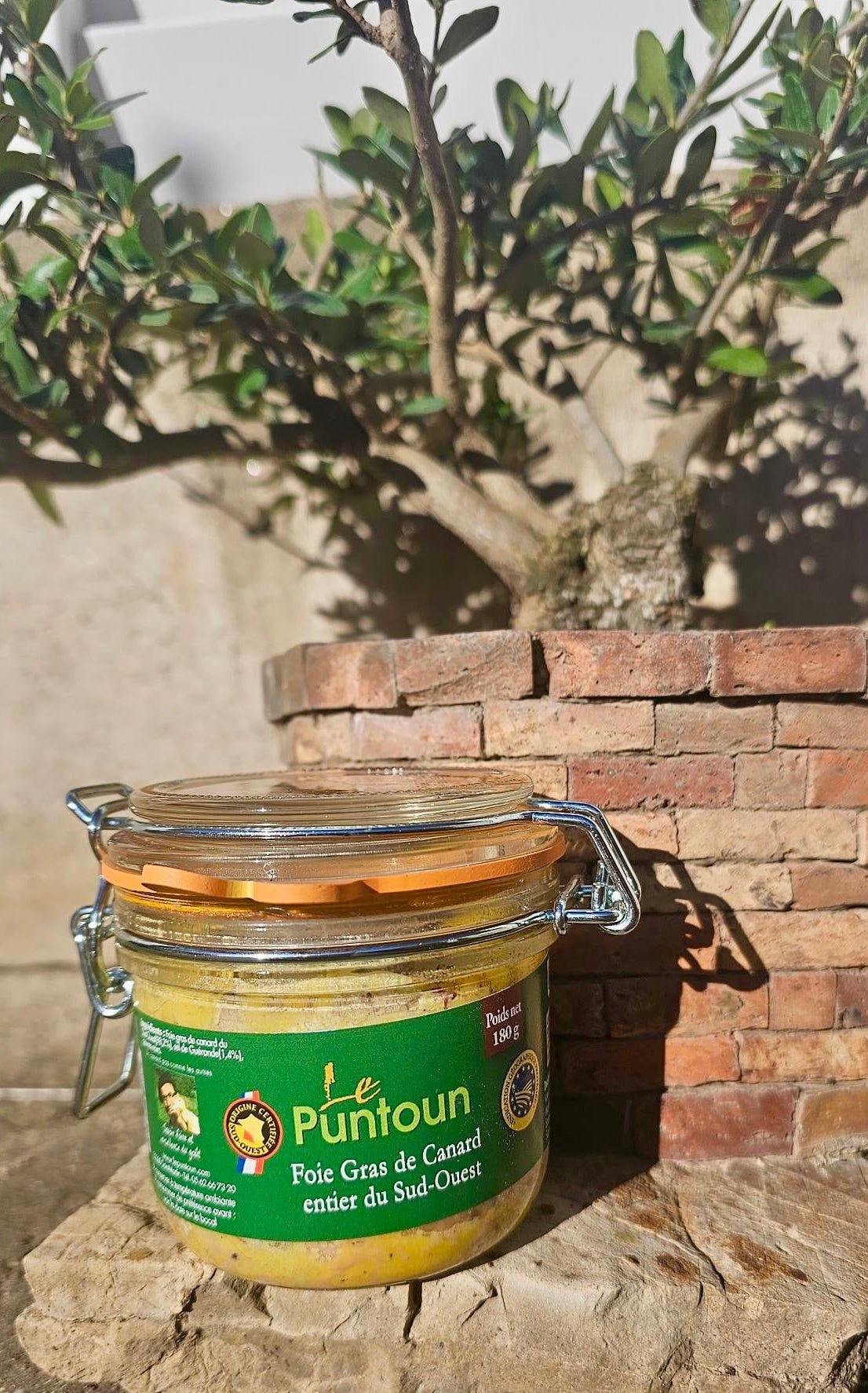 Foie Gras de canard entier du Sud-Ouest 180g