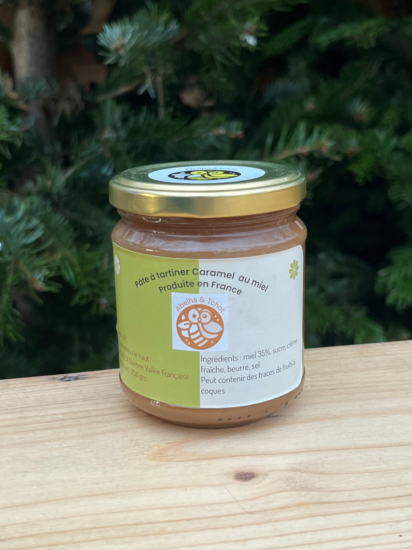 Pâte à tartiner caramel au miel