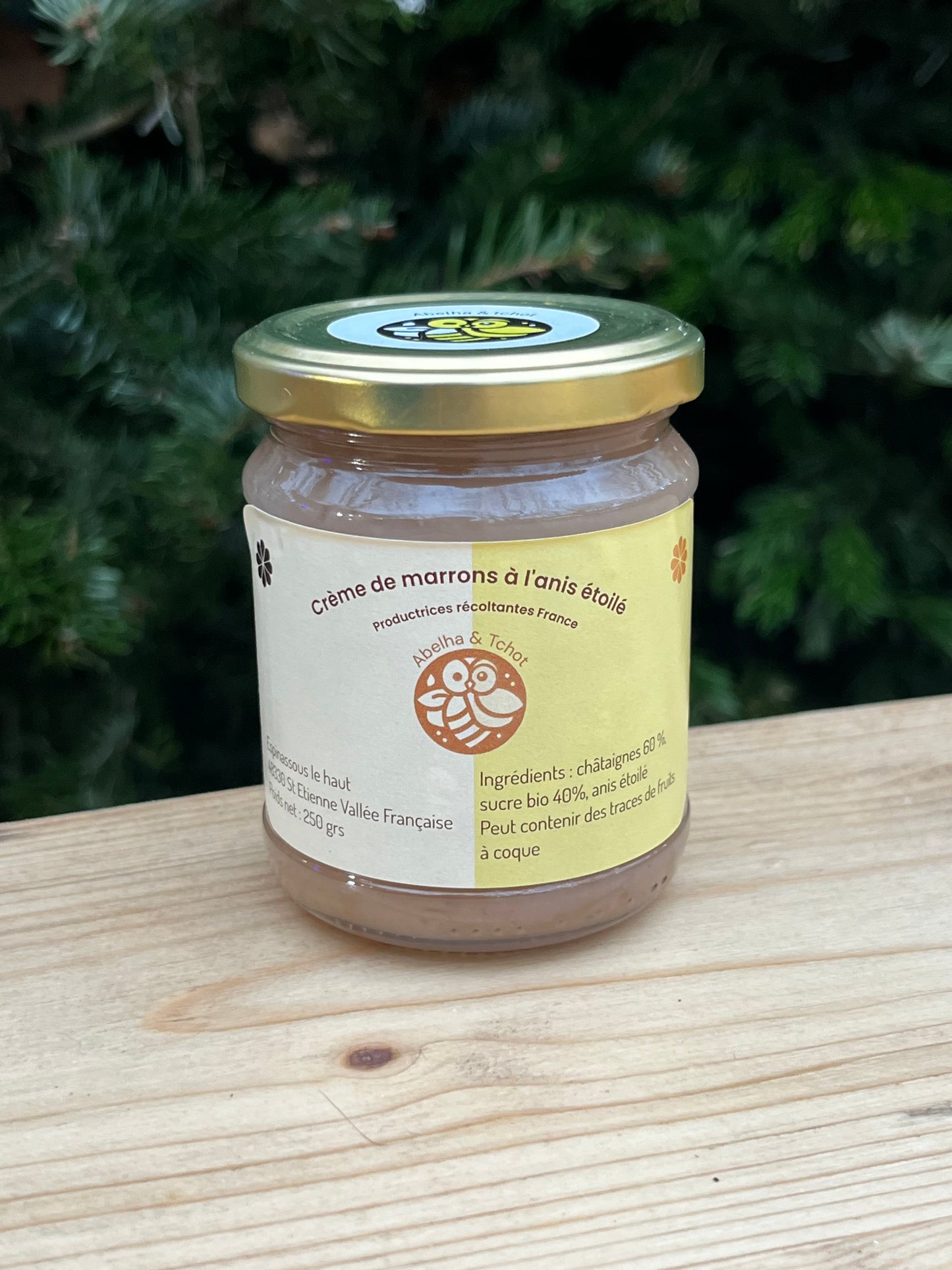 Crème de marrons à l’anis étoilé