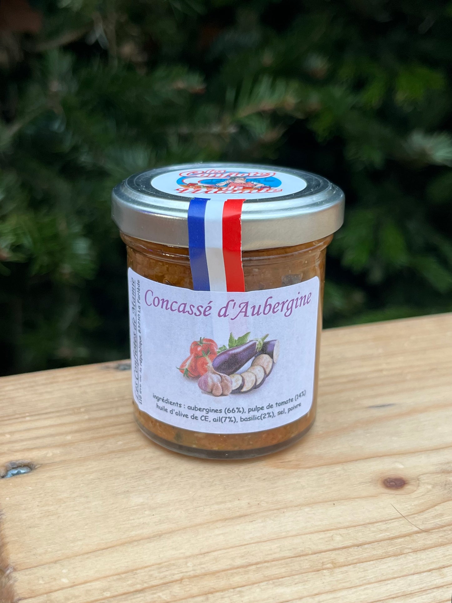 Concassé d’aubergines 100g