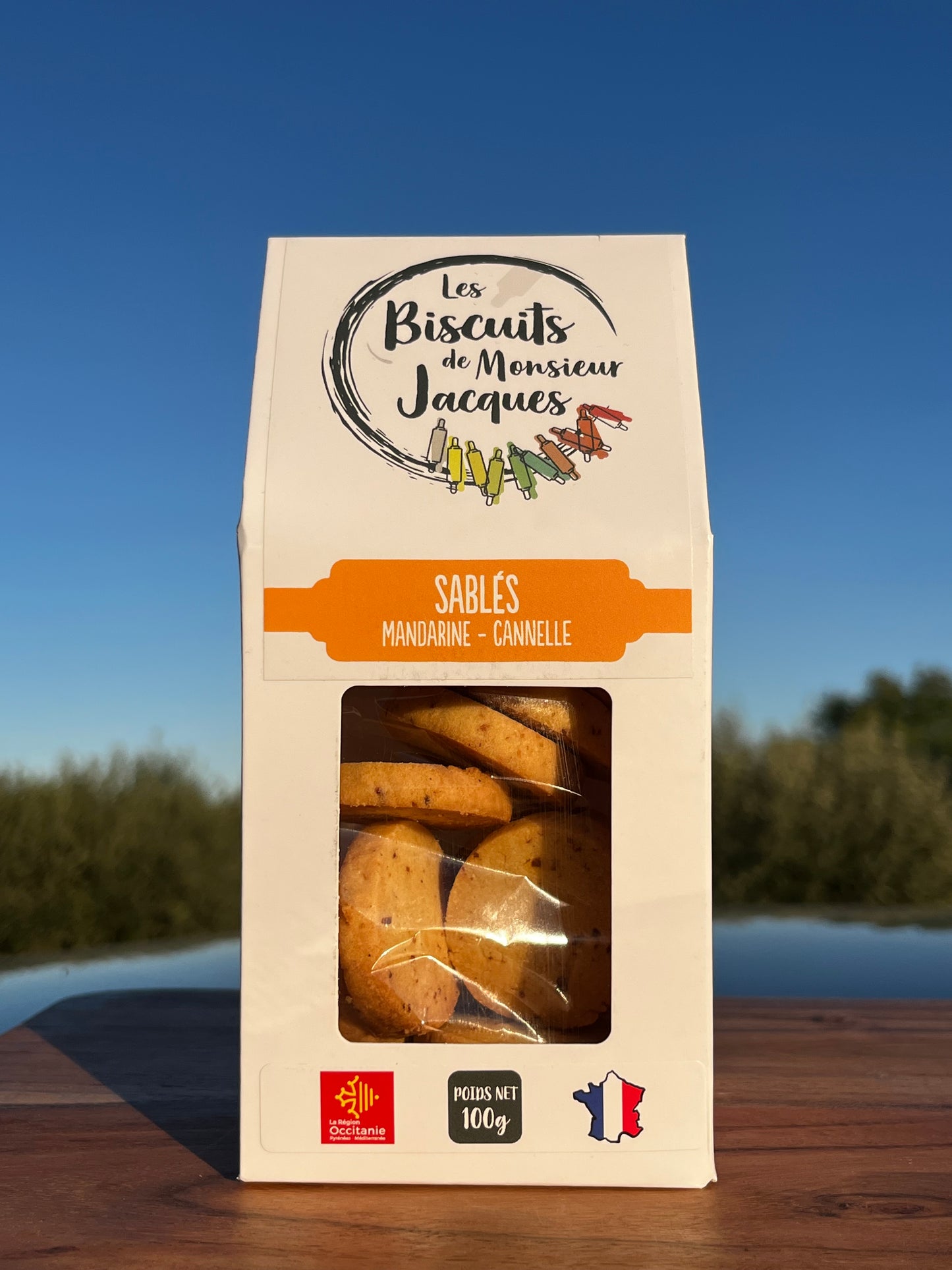 Biscuits sablés à la mandarine et cannelle