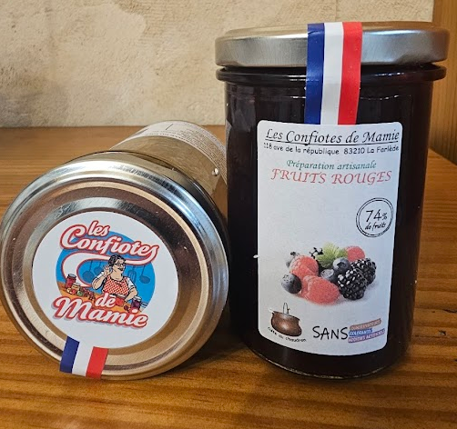 CONFITURE FRUITS ROUGE 230G