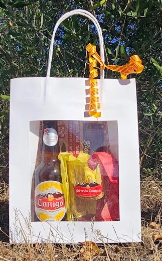 Pochette Bière du Canigou + 1 verre sérigraphié