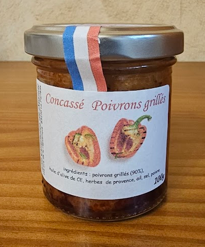 CONCASSE POIVRON GRILLE 100G