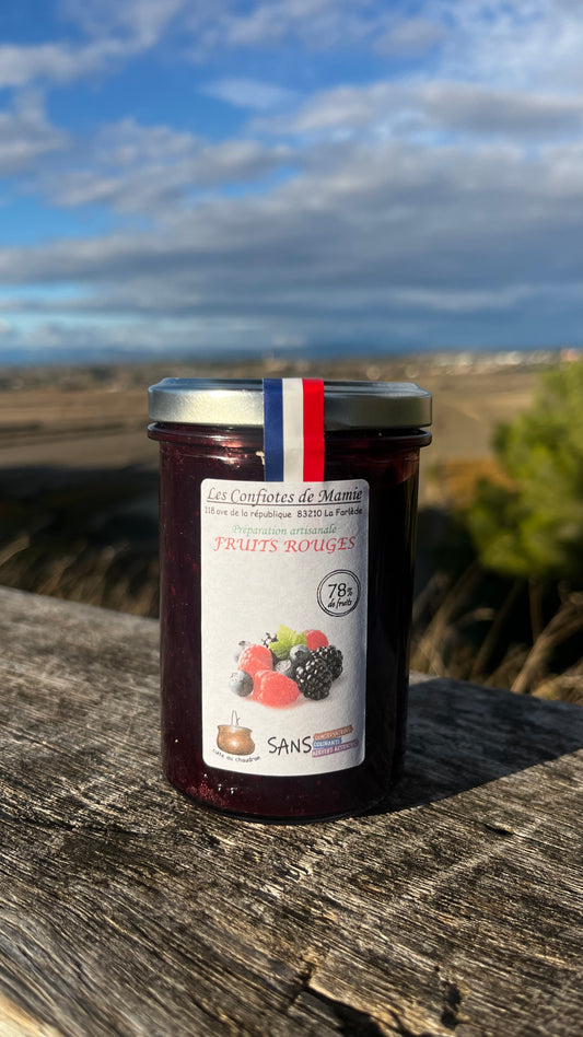 CONFITURE FRUITS ROUGE 230G