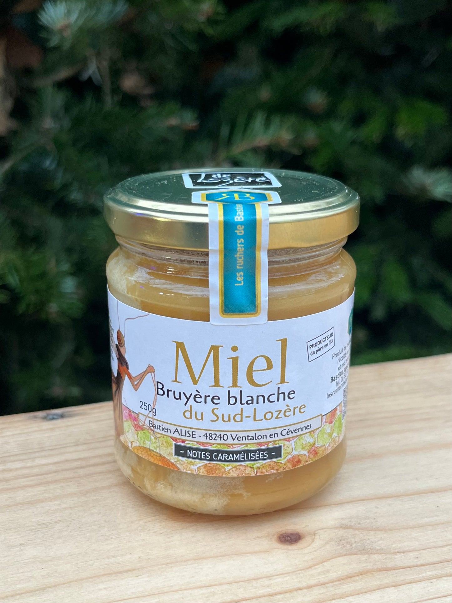 Miel de Bruyère blanche 250g