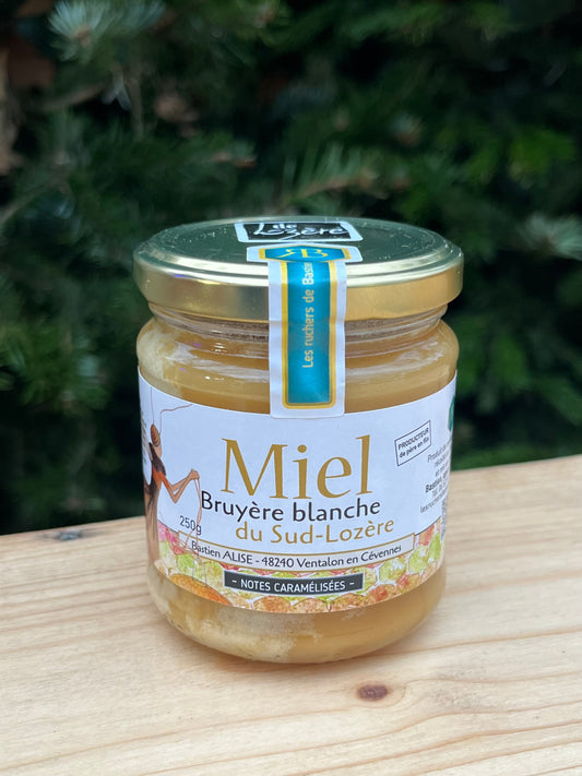 Miel de Bruyère blanche 250g