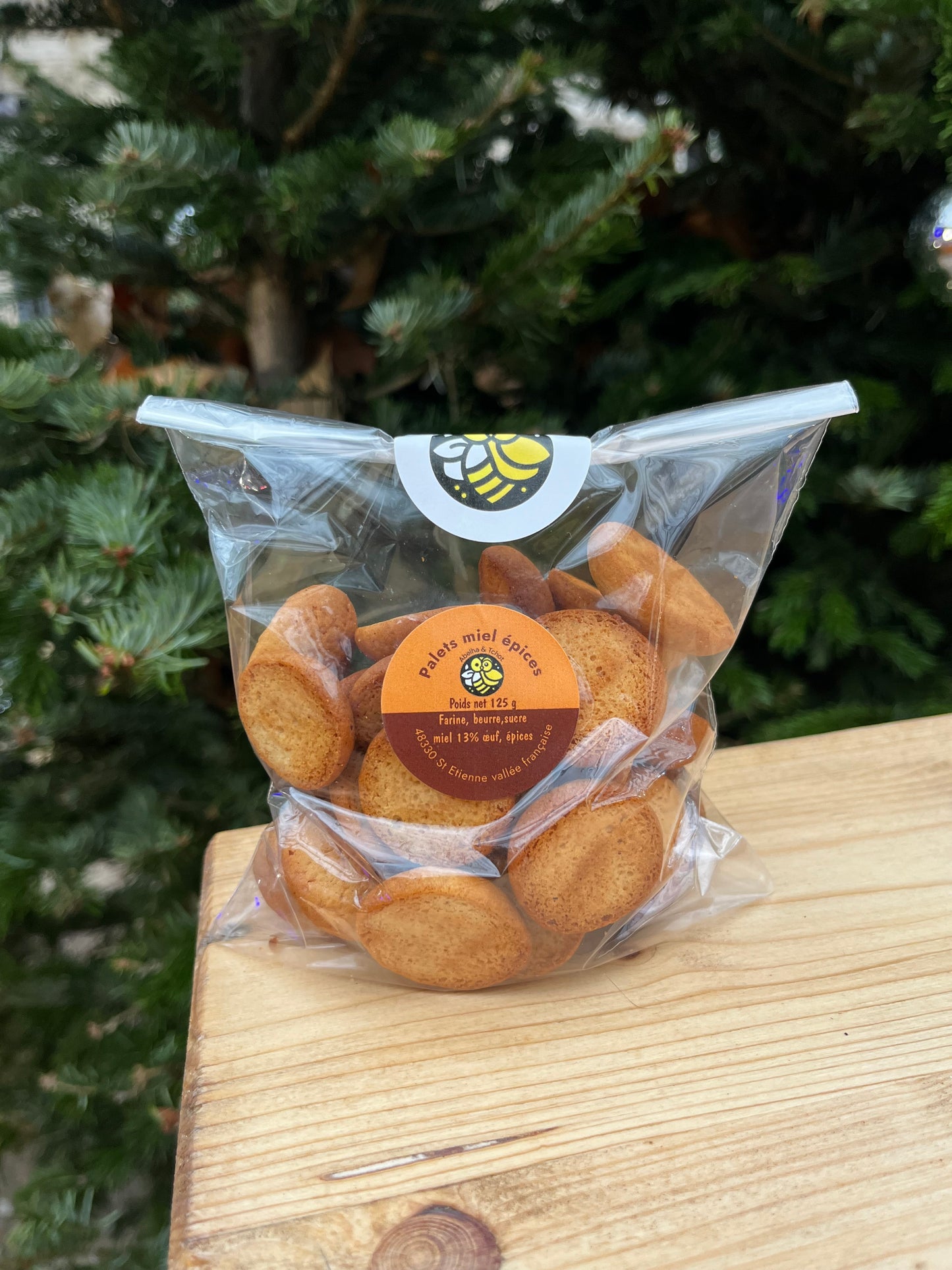 Palets au miel et aux épices