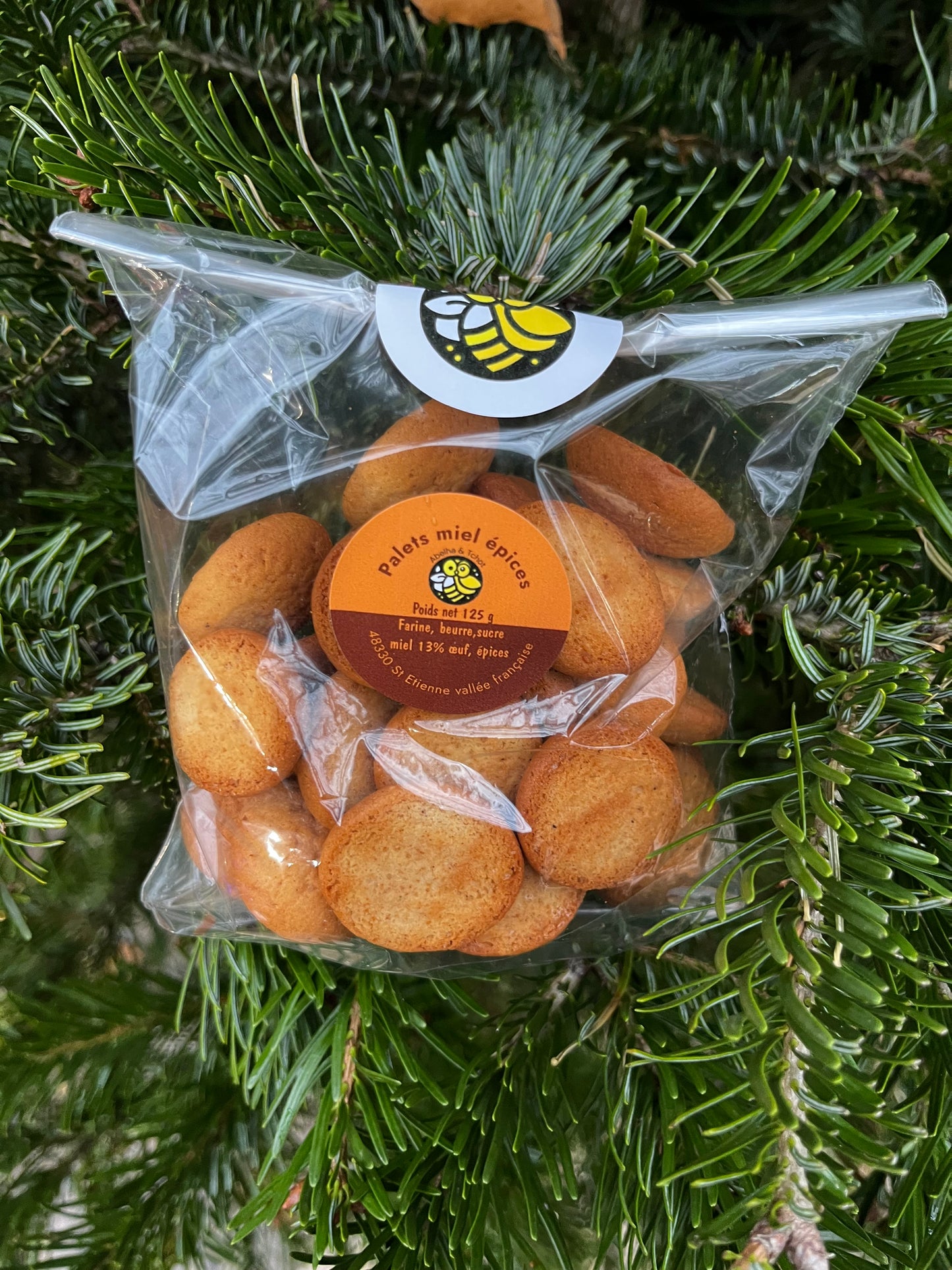 Palets au miel et aux épices