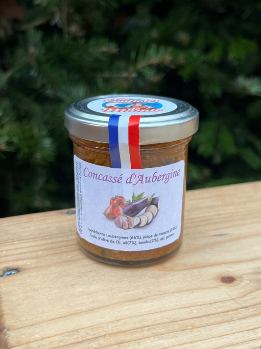 Concassé d’aubergines 100g