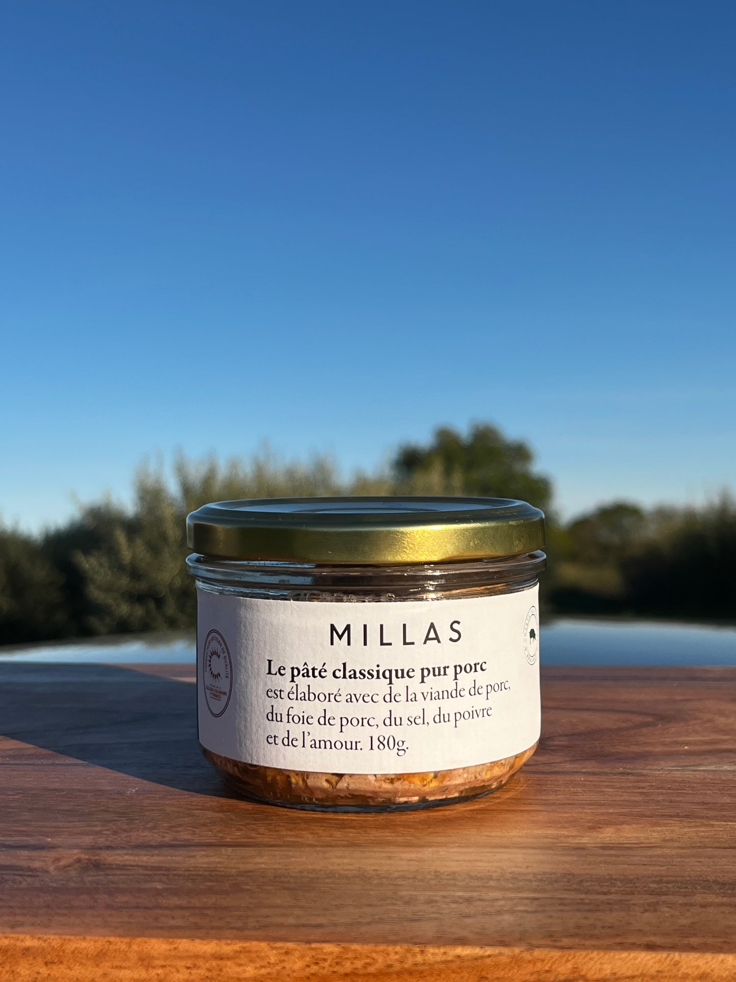 Pâté Classique Pur Porc - 180g