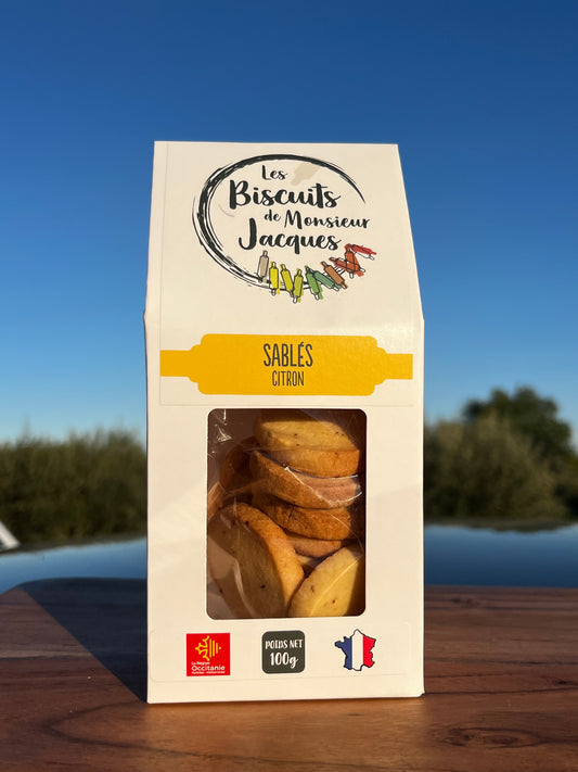 Biscuits sablés au citron