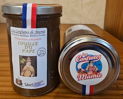 CONFITURE "COUILLE DU PAPE" (FRUITS ENTIERS) 230G