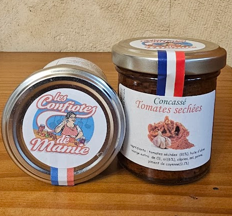 CONCASSE TOMATE SECHEE 100G